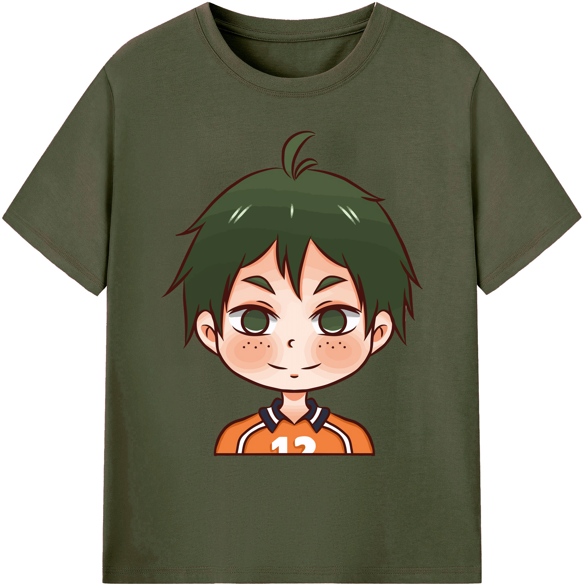 （画像用） ハイキュー!! Haikyu!! 綿100％ メンズ半袖Tシャツ｜肌触りやわらか＆通気性